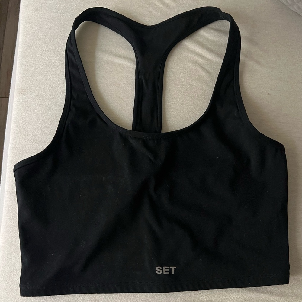 SET Active Black Sports Bra